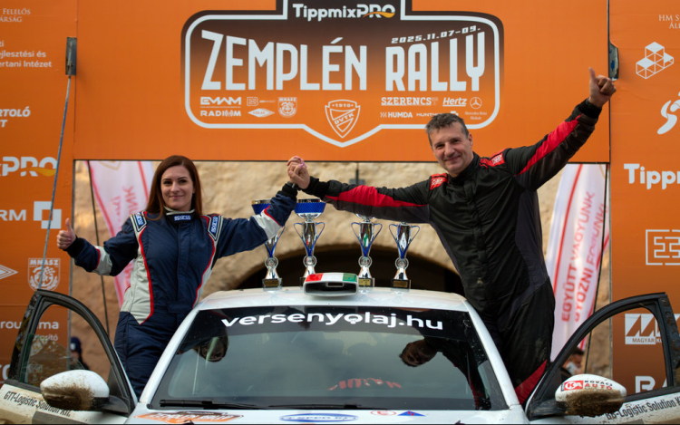 Juhász Csaba: Kategóriagyőzelem a TippmixPRO Zemplén ralin!